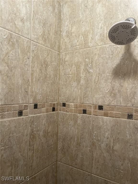 room details with walk in shower