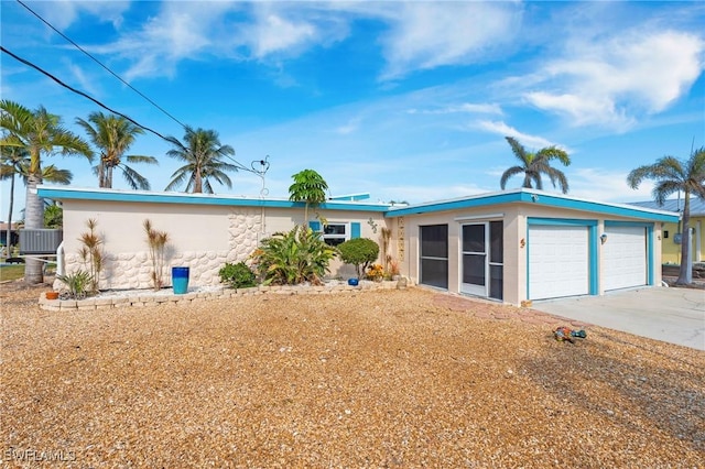 view of ranch-style home