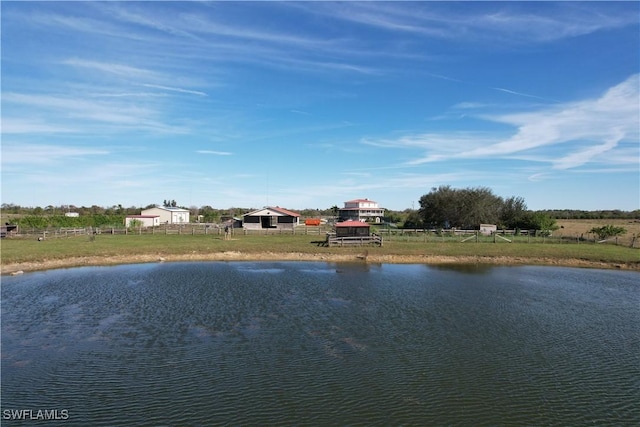 property view of water