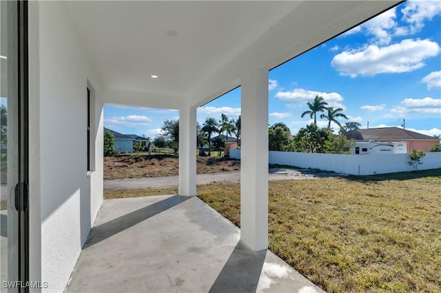 view of patio / terrace