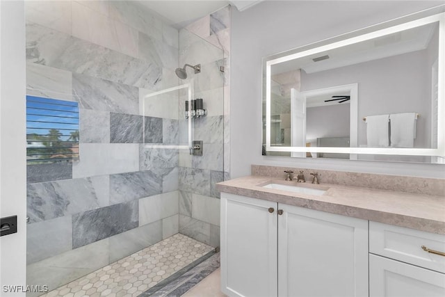 1631 Galleon Ct, Marco Island, FL 34145 - bathroom with a walk in shower and vanity