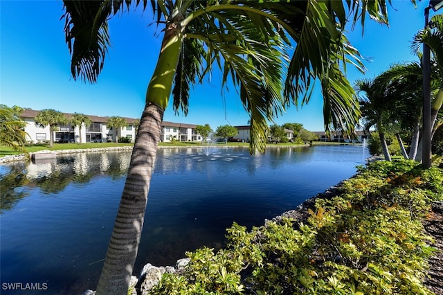 property view of water