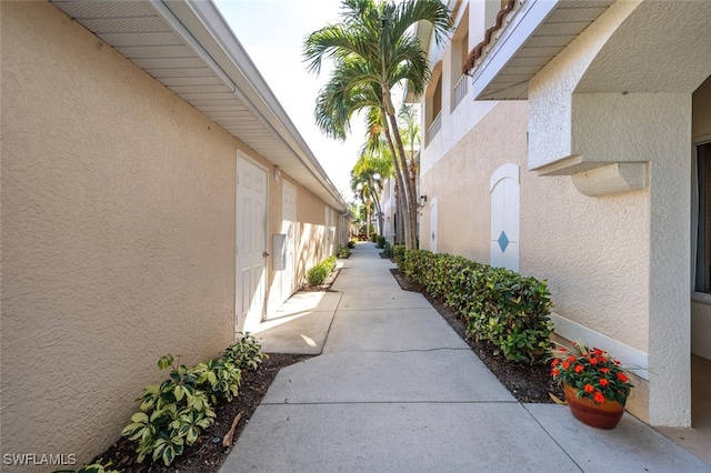 view of property exterior