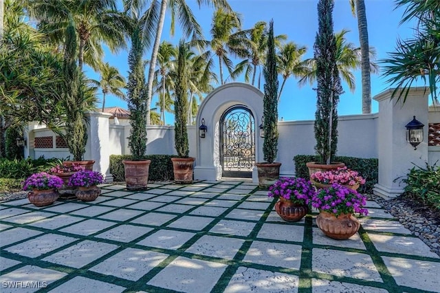 view of patio