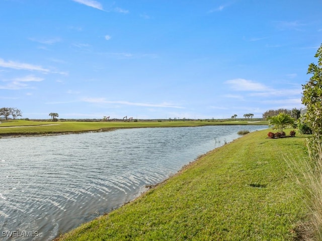 property view of water