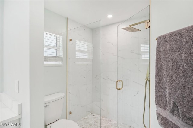 1298 Par View Dr, Sanibel, FL 33957 - full bathroom featuring a marble finish shower and toilet