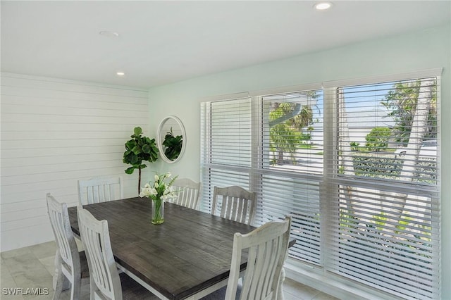 1298 Par View Dr, Sanibel, FL 33957 - dining room featuring healthy amount of natural light, light tile patterned floors, and recessed lighting