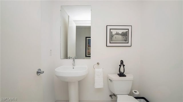 bathroom with toilet