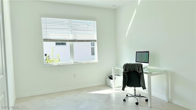 office with a healthy amount of sunlight