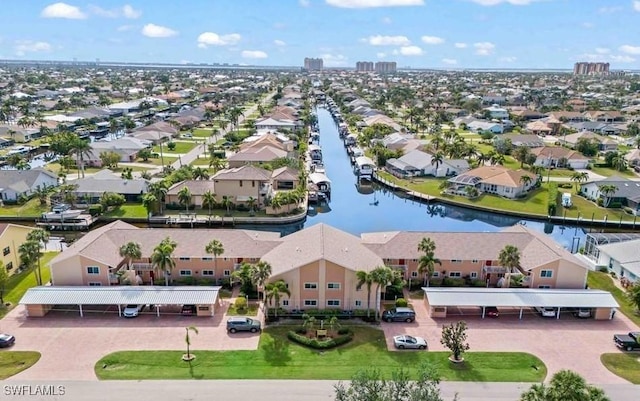 1118 SW 48th Ter Unit 104, Cape Coral, FL 33914 - aerial view of residential area featuring a nearby body of water