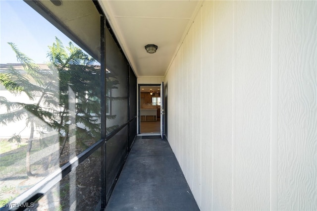 view of hallway