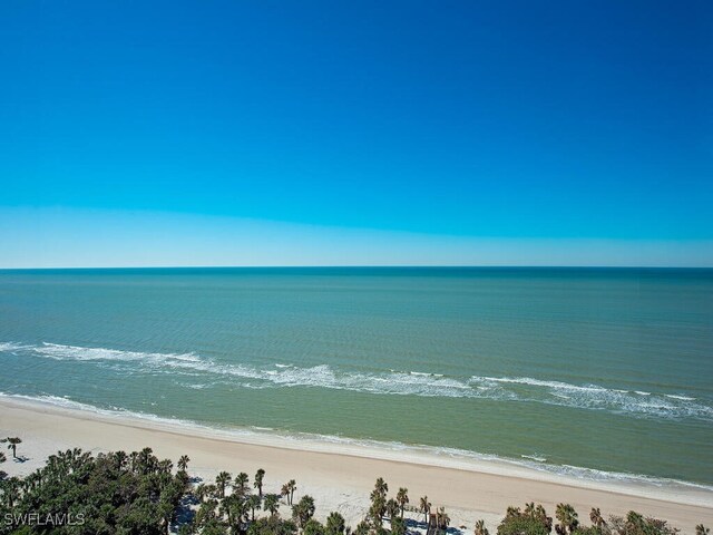 water view with a beach view