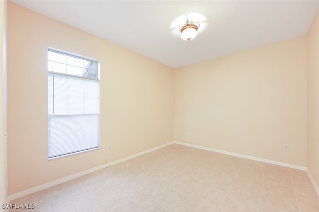 view of empty room