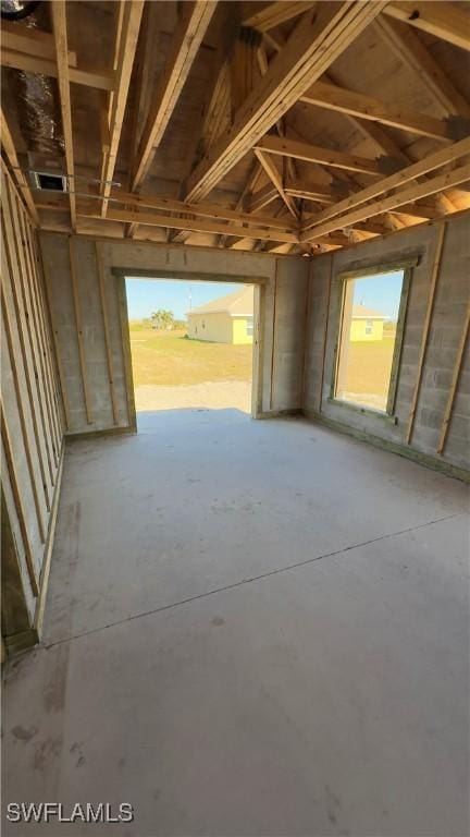 miscellaneous room with plenty of natural light