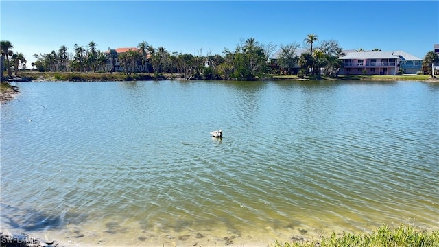 property view of water