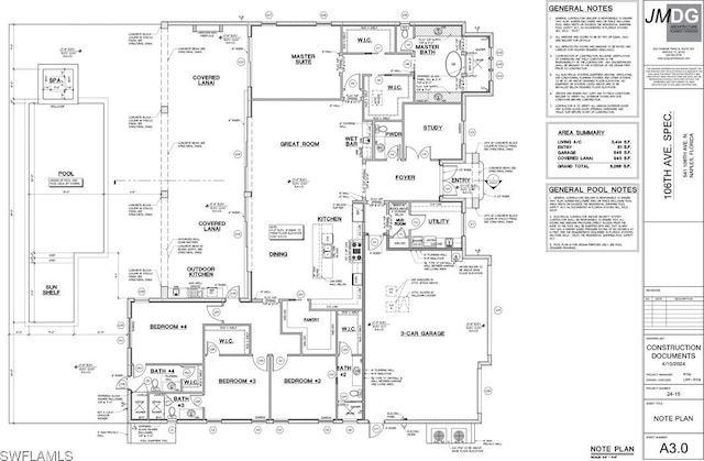 541 106th Ave N, Naples, FL 34108 - floor plan / room layout