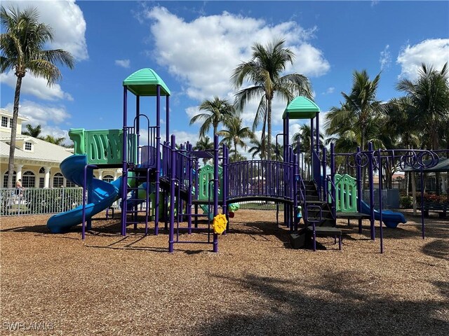 view of communal playground