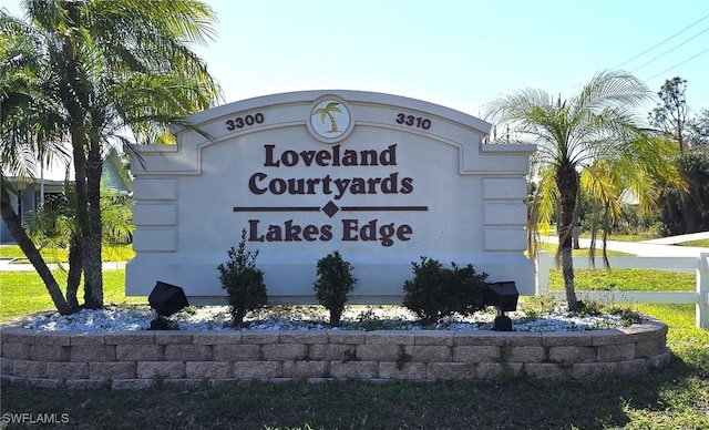 3300 Loveland Blvd Unit 3303, Punta Gorda, FL 33980 - view of community / neighborhood sign