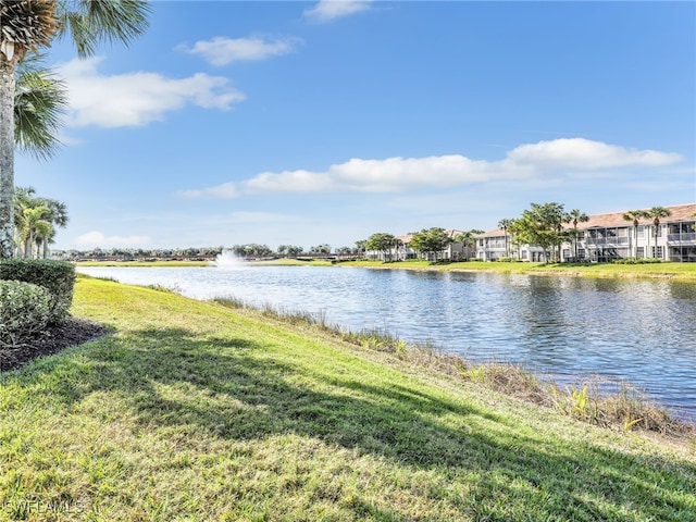 property view of water