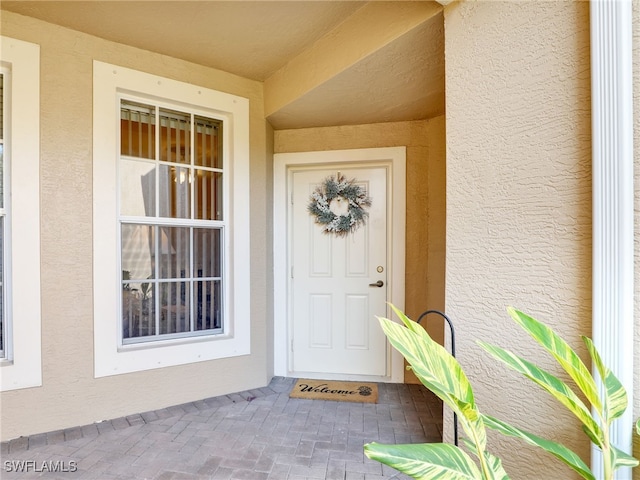 view of property entrance