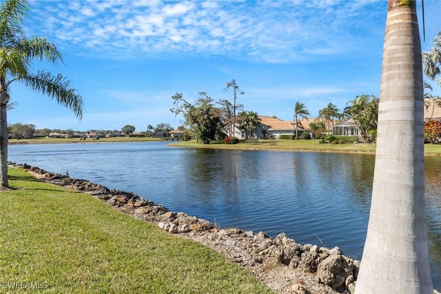 property view of water