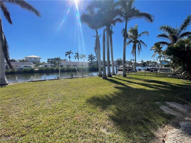 4861 Regal, Bonita Springs, FL 34134 - view of yard with a water view
