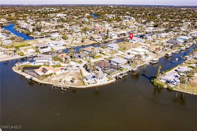 4861 Regal, Bonita Springs, FL 34134 - aerial view featuring a water view