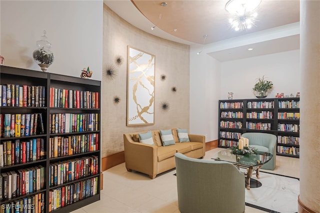 view of sitting room