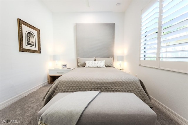 bedroom featuring carpet flooring