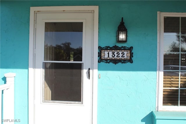 view of property entrance