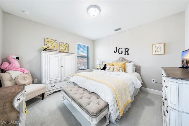 4016 Pegasus Way, Naples, FL 34120 - bedroom with light colored carpet and baseboards