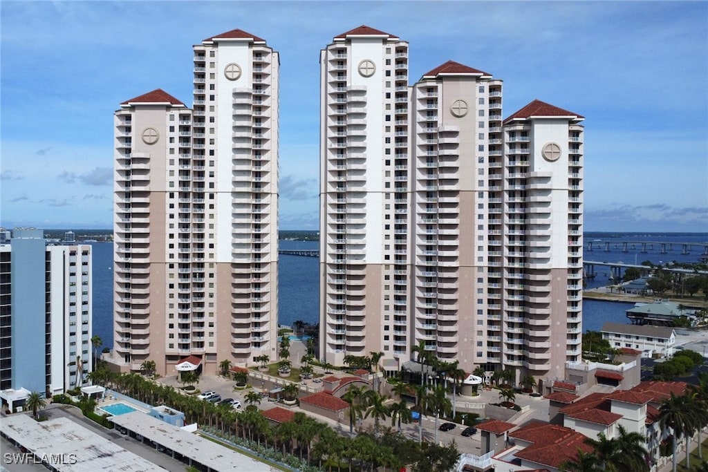 2090 W 1st St Unit J910, Fort Myers, FL 33901 - view of property with a water view