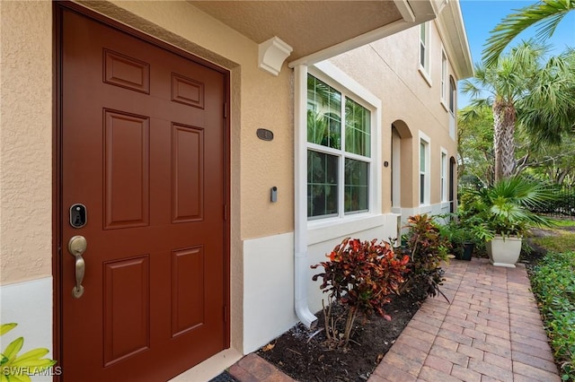 view of property entrance