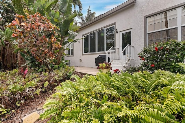 exterior space featuring a patio