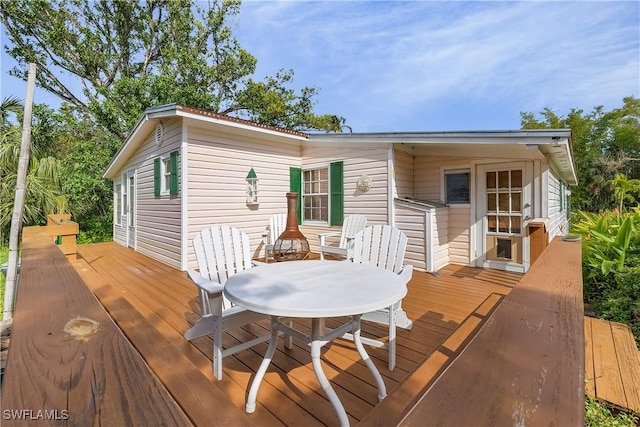 6253 Valeria Rd, Bokeelia, FL 33922 - view of deck