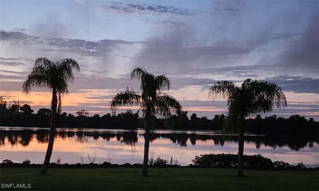 property view of water