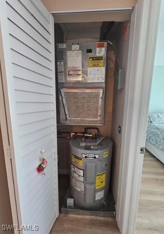 utilities featuring water heater