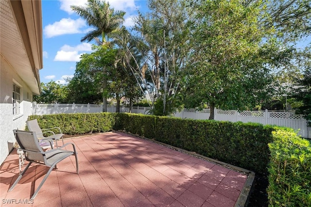 view of patio