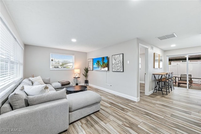 view of living room