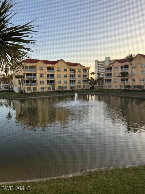 view of water feature