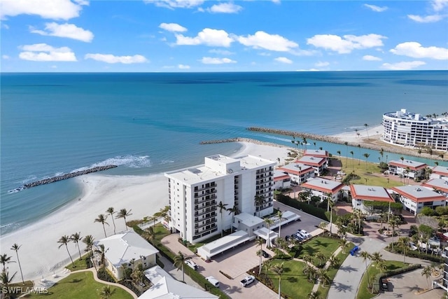 2171 Gulf Shore Blvd N Unit 502, Naples, FL 34102 - aerial view of expansive beach