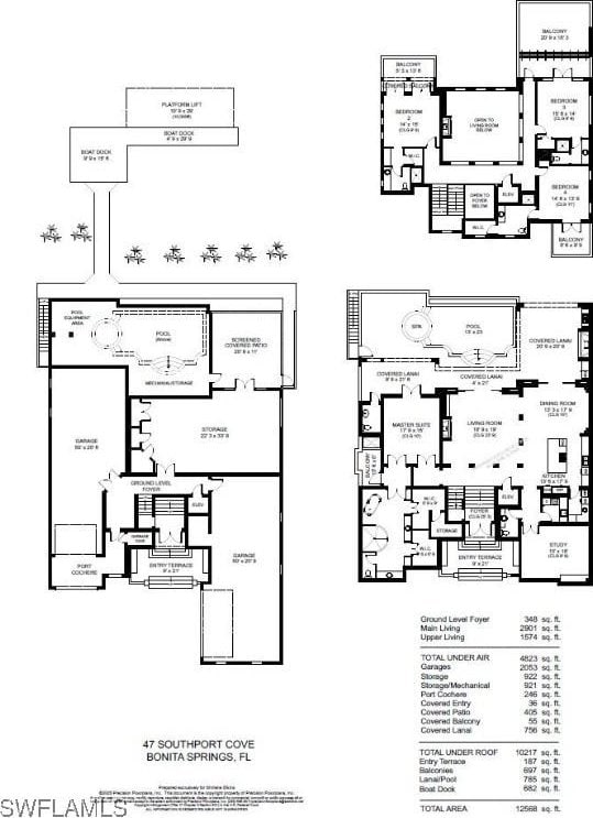 47 Southport Cv, Bonita Springs, FL 34134 - view of room layout