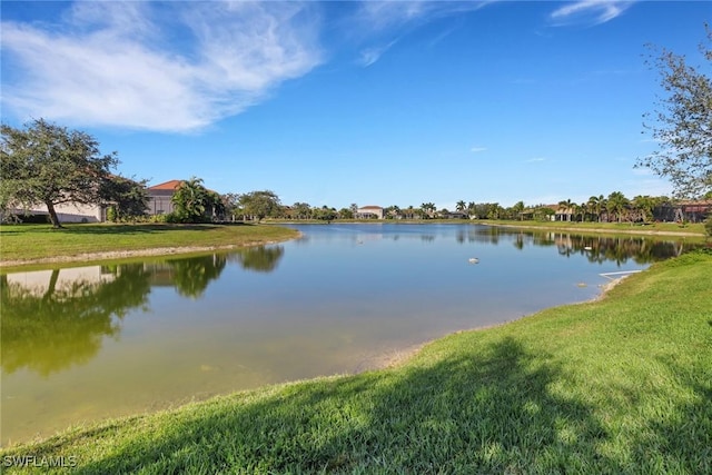 property view of water