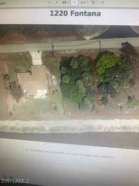 1220 Fontana St E, Lehigh Acres FL, 33974 land for sale