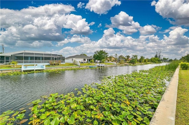 property view of water