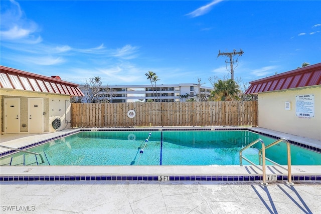 view of swimming pool