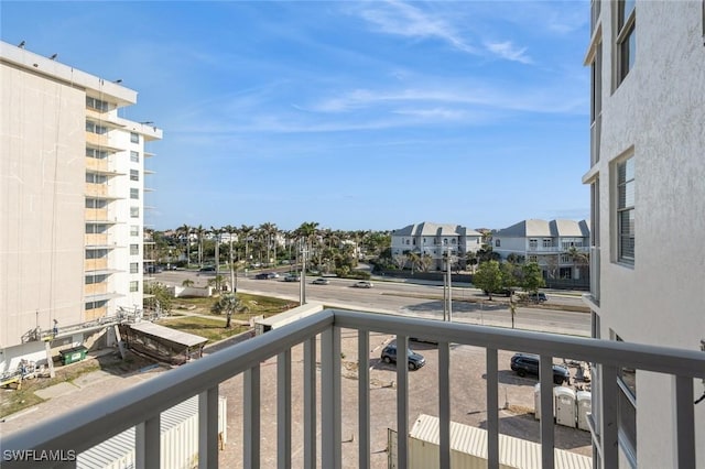 5600 Bonita Beach Rd Unit 508, Bonita Springs, FL 34134 - balcony featuring a residential view