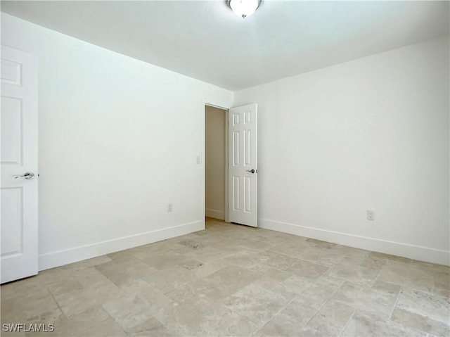 view of unfurnished room