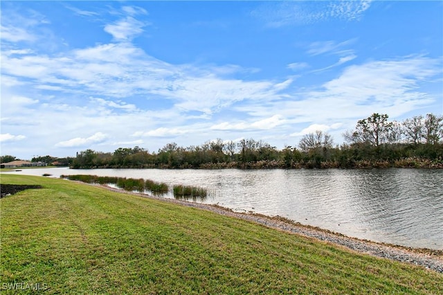 view of water feature