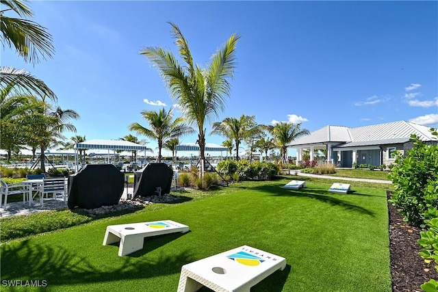 4075 Pegasus Way, Naples, FL 34120 - view of grassy yard